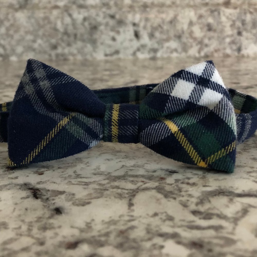 Janie & Jack Plaid Bowtie